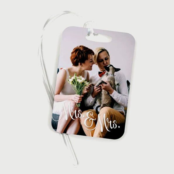 Photo luggage tags