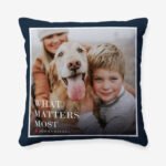 Custom photo pillow