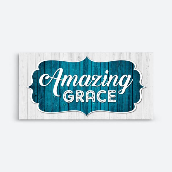 amazing grace canvas wall art